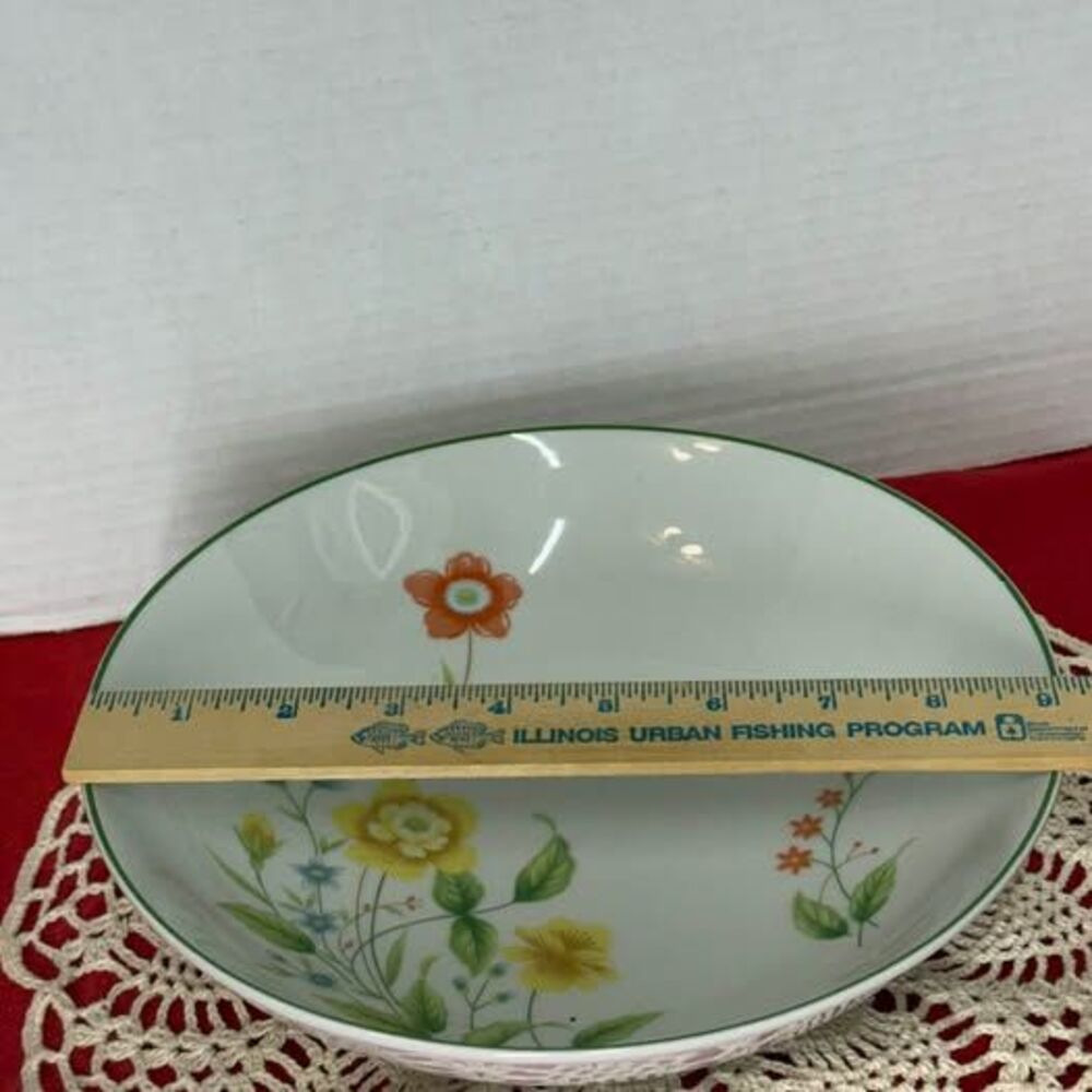 Castlecourt April Showers Fine China 9” Serving Bowl Vegetable - Picture 5 of 6